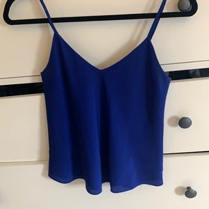 Aritzia blue tank